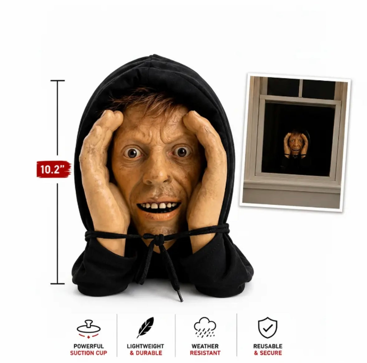 Scary Window Peeper Halloween Prank